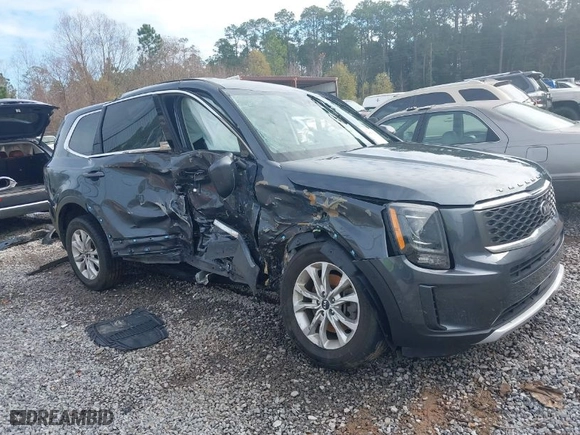 2020 Kia Telluride LX with VIN 5XYP2DHC6LG070583, listed as a IAAI auction lot 41286321 with NaN miles. Bid and sale history available at carsss.com. Image 14.