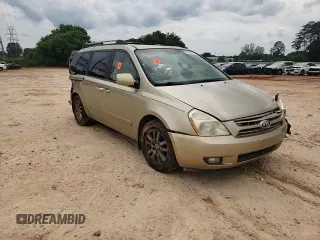 2008 Kia Sedona EX with VIN KNDMB233286203686, listed as a Copart auction lot 55553794 with 0 mi miles and Salvage Title. Bid and sale history available at carsss.com. Image 12.