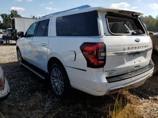2023 Ford Expedition Max Platinum с VIN 1FMJK1M87PEA00560, выставлен на аукционе Copart как лот 74485924 с пробегом 24 456 миль миль и Списание • Salvage title. История ставок и продаж доступна на DreamBid. Изображение 2.