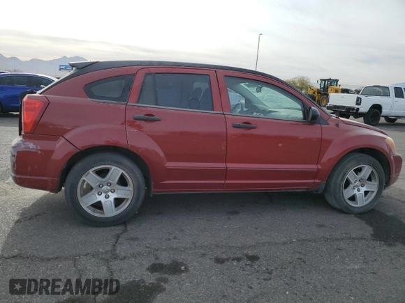 2007 Dodge Caliber with VIN 1B3HB28BX7D258416, listed as a Copart auction lot 51650785 with 186,821 mi miles and Salvage Title. Bid and sale history available at carsss.com. Image 3.