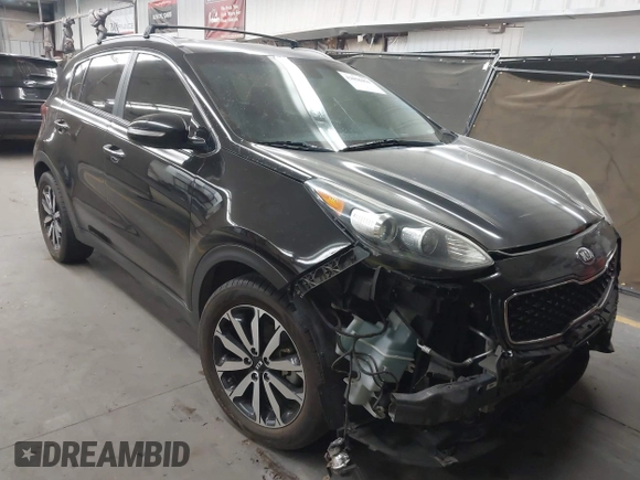 2018 Kia Sportage EX with VIN KNDPN3AC5J7353577, listed as a IAAI auction lot 42058456 with 156,783 mi miles and . Bid and sale history available at DreamBid. Image 1.