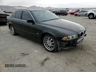 2003 BMW 5 Series 525i with VIN WBADT334X3GF43957, listed as a Copart auction lot 47324795 with 167,248 mi miles and Salvage Title. Bid and sale history available at carsss.com. Image 11.