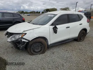 2018 Nissan Rogue S with VIN KNMAT2MTXJP595573, listed as a Copart auction lot 53186605 with 109,836 mi miles and Salvage Title. Bid and sale history available at carsss.com. Image 1.