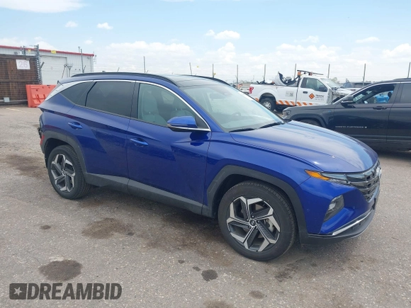 2024 Hyundai Tucson Limited with VIN 5NMJECDE0RH358175, listed as a IAAI auction lot 42100372 with 28,231 mi miles. Bid and sale history available at carsss.com. Image 1.
