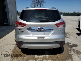 2014 Ford Escape Titanium with VIN 1FMCU9J95EUD18808, listed as a Copart auction lot 52397845 with 136,441 mi miles and Salvage Title. Bid and sale history available at carsss.com. Image 6.
