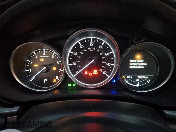 2018 Mazda CX-5 Grand Touring with VIN JM3KFBDM9J1326933, listed as a Copart auction lot 82180164 with 99,574 mi miles and Salvage title. Bid and sale history available at DreamBid. Image 9.