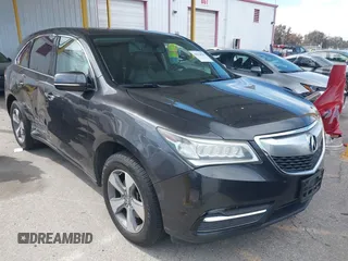 2014 Acura MDX with VIN 5FRYD4H22EB003896, listed as a IAAI auction lot 42014850 with 159,012 mi miles. Bid and sale history available at carsss.com. Image 1.