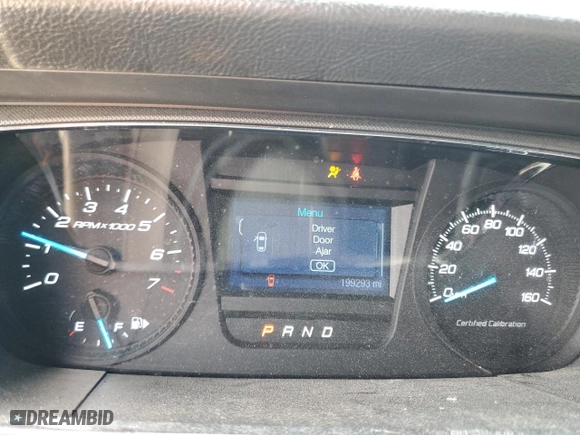 2015 Ford Sedan Police Interceptor with VIN 1FAHP2MK4FG182121, listed as a Copart auction lot 47520525 with 199,293 mi miles and Salvage Title. Bid and sale history available at carsss.com. Image 9.