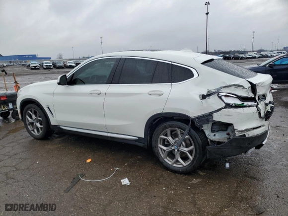 2020 BMW X4 xDrive30i with VIN 5UX2V1C09LLZ32596, listed as a Copart auction lot 50920575 with 50,391 mi miles and Clean Title. Bid and sale history available at carsss.com. Image 2.