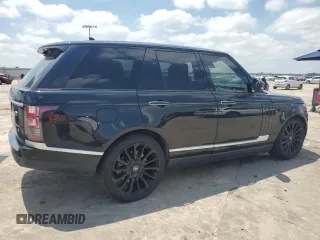 2015 Land Rover Range Rover Autobiography with VIN SALGV2TF2FA217086, listed as a Copart auction lot 55519365 with 129,197 mi miles and Salvage title. Bid and sale history available at DreamBid. Image 3.