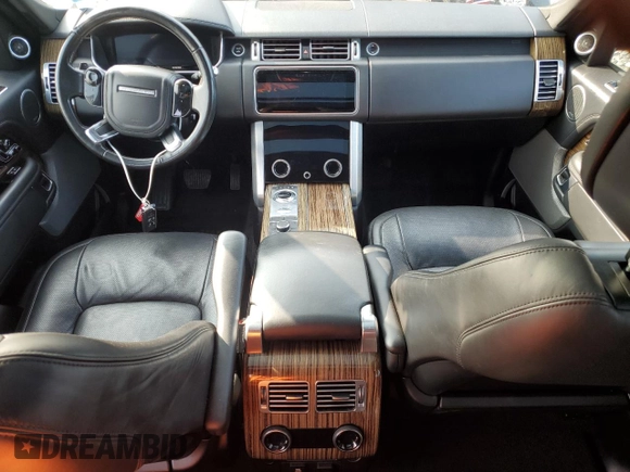 2018 Land Rover Range Rover HSE z VIN SALGS2SV5JA383922, wystawiony jako Copart lot #58039025 z przebiegiem 87 435 mil mil oraz Szkoda całkowita • Salvage title. Historia ofert i sprzedaży dostępna na DreamBid. Obrazek 8.