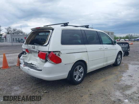 2008 Honda Odyssey Touring with VIN 5FNRL38998B108388, listed as a IAAI auction lot 42163155 with 174,397 mi miles and . Bid and sale history available at DreamBid. Image 4.