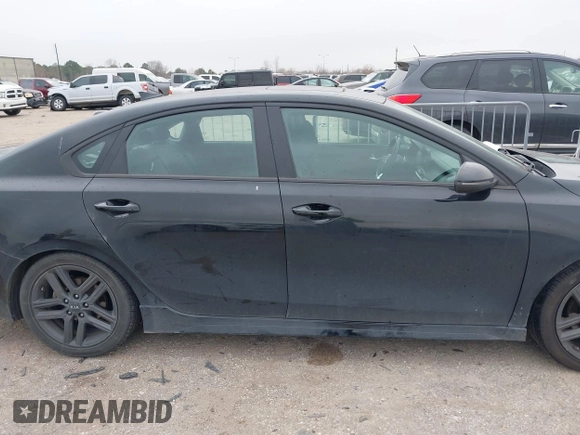 2021 Kia Forte GT-Line with VIN 3KPF34AD6ME388486, listed as a IAAI auction lot 41615266 with 75,168 mi miles. Bid and sale history available at carsss.com. Image 13.