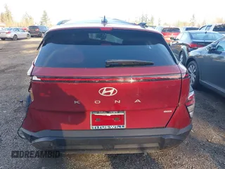 2025 Hyundai Kona SEL Convenience with VIN KM8HCCABXSU260201, listed as a IAAI auction lot 41733277 with Not Provided miles and . Bid and sale history available at carsss.com. Image 16.