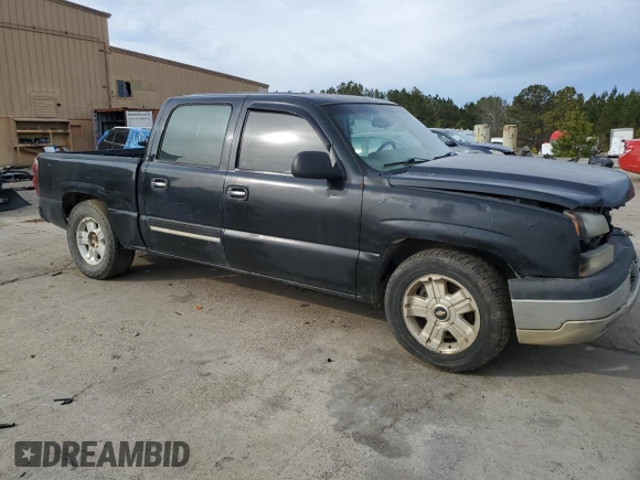 2007 Chevrolet Silverado 1500 LS with VIN 2GCEC13V471136642, listed as a Copart auction lot 42580975 with Not Provided miles and Salvage Title. Bid and sale history available at DreamBid. Image 4.