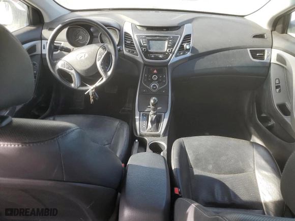 2015 Hyundai Elantra Limited with VIN 5NPDH4AE6FH579504, listed as a Copart auction lot 43042535 with 71,604 mi miles and Salvage Title. Bid and sale history available at carsss.com. Image 8.