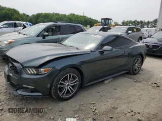 2016 Ford Mustang EcoBoost with VIN 1FA6P8TH3G5265794, listed as a Copart auction lot 60645215 with 50,536 mi miles and Salvage title. Bid and sale history available at DreamBid. Image 1.
