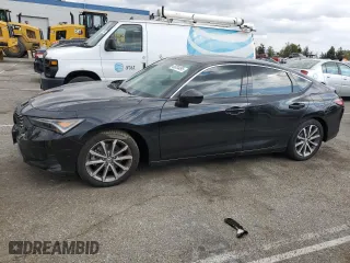 2024 Acura Integra with VIN 19UDE4H28RA006119, listed as a Copart auction lot 45034495 with 10,852 mi miles and Salvage Title. Bid and sale history available at carsss.com. Image 1.