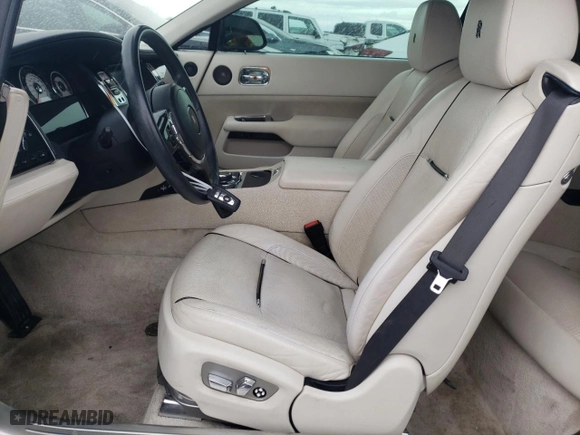 2014 Rolls-Royce Wraith with VIN SCA665C5XEUX84336, listed as a Copart auction lot 73181343 with 34,367 mi miles and Salvage Title. Bid and sale history available at carsss.com. Image 7.