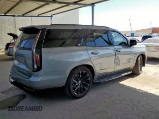 2023 Cadillac Escalade 4WD Sport with VIN 1GYS4FKL5PR475957, listed as a Copart auction lot 60104895 with Not provided miles and Clean title. Bid and sale history available at DreamBid. Image 3.