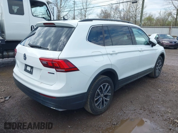 2019 Volkswagen Tiguan SE with VIN 3VV2B7AX7KM125053, listed as a IAAI auction lot 41892539 with 78,865 mi miles and . Bid and sale history available at DreamBid. Image 4.