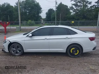 2023 Volkswagen Jetta SE with VIN 3VW7M7BU4PM061254, listed as a IAAI auction lot 42563741 with 35,468 mi miles and . Bid and sale history available at DreamBid. Image 14.
