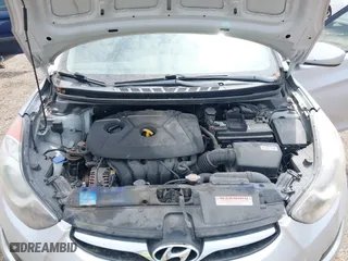 2012 Hyundai Elantra GLS with VIN KMHDH4AE0CU221022, listed as a IAAI auction lot 41981746 with 157,344 mi miles. Bid and sale history available at carsss.com. Image 10.