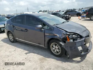 2011 Toyota Prius I with VIN JTDKN3DU4B0305903, listed as a Copart auction lot 54242085 with 115,768 mi miles and Salvage Title. Bid and sale history available at carsss.com. Image 4.
