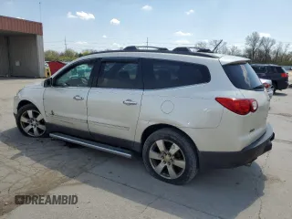 2012 Chevrolet Traverse LTZ z VIN 1GNKRLED5CJ197457, wystawiony jako Copart lot #54143415 z przebiegiem 225 609 mil mil oraz Szkoda całkowita • Salvage title. Historia ofert i sprzedaży dostępna na DreamBid. Obrazek 2.
