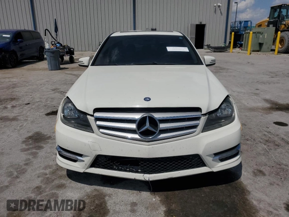 2012 Mercedes-Benz C-Class C 300 Sport with VIN WDDGF8BB6CR230271, listed as a Copart auction lot 53826345 with 141,891 mi miles and Salvage Title. Bid and sale history available at carsss.com. Image 5.