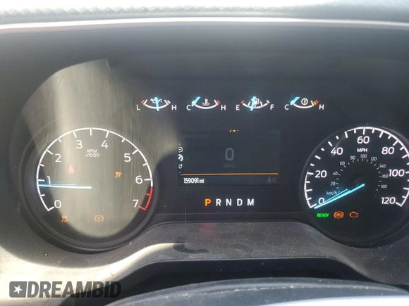 2022 Ford F-150 XL with VIN 1FTFW1ED6NFA64624, listed as a Copart auction lot 61998585 with 159,091 mi miles and Clean title. Bid and sale history available at DreamBid. Image 9.