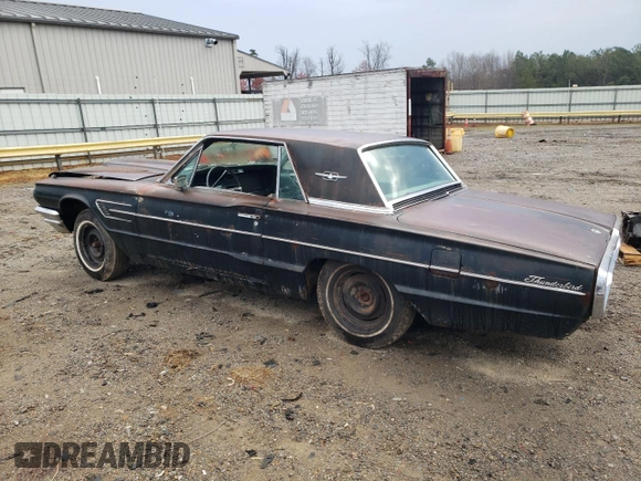 1965 Ford Thunderbird with VIN 5Y83Z115832, listed as a Copart auction lot 50210145 with 25,612 mi miles and Clean Title. Bid and sale history available at DreamBid. Image 2.