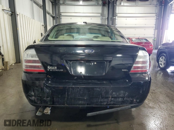2008 Ford Taurus SEL with VIN 1FAHP24W58G180836, listed as a Copart auction lot 80875384 with 169,685 mi miles and Salvage Title. Bid and sale history available at carsss.com. Image 6.