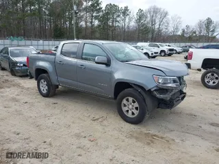 2019 Chevrolet Colorado 2WD Work Truck with VIN 1GCGSBEN1K1335970, listed as a IAAI auction lot 41521896 with 41,018 mi miles. Bid and sale history available at carsss.com. Image 1.