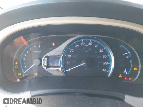 2014 Toyota Sienna Ltd with VIN 5TDDK3DCXES088559, listed as a IAAI auction lot 41534244 with 252,783 mi miles. Bid and sale history available at carsss.com. Image 7.