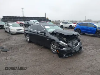 2016 BMW 5 Series 528i xDrive with VIN WBA5A7C53GG149942, listed as a IAAI auction lot 41985753 with 115,200 mi miles. Bid and sale history available at carsss.com. Image 1.
