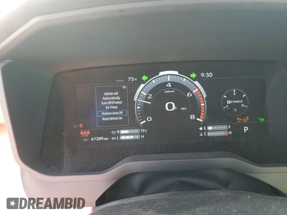 2022 Toyota Tundra 1794 Edition with VIN 5TFMA5DB6NX014927, listed as a Copart auction lot 43013915 with 67,289 mi miles and Salvage title. Bid and sale history available at DreamBid. Image 9.