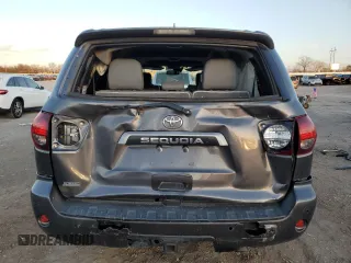 2020 Toyota Sequoia Limited with VIN 5TDKY5G1XLS075142, listed as a Copart auction lot 88952165 with 39,847 mi miles and Salvage Title. Bid and sale history available at carsss.com. Image 6.