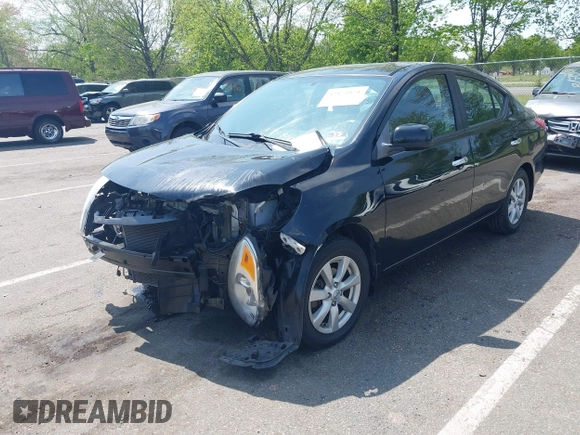 2012 Nissan Versa S with VIN 3N1CN7AP6CL823898, listed as a IAAI auction lot 42175971 with 149,095 mi miles and . Bid and sale history available at DreamBid. Image 2.