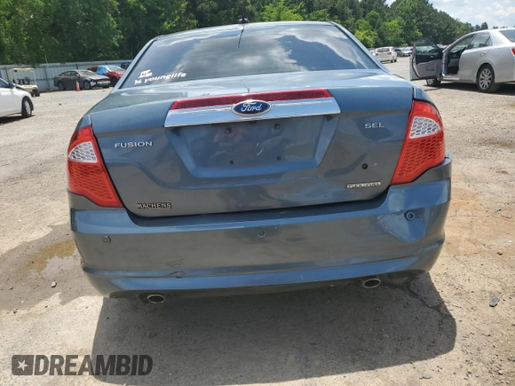 2012 Ford Fusion SEL with VIN 3FAHP0JG0CR222865, listed as a Copart auction lot 62716515 with 99,009 mi miles and Salvage title. Bid and sale history available at DreamBid. Image 6.