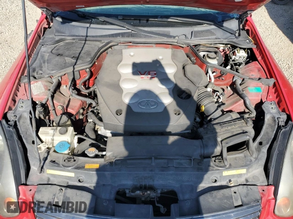 2004 Infiniti G35 Coupe w/Leather with VIN JNKCV54E64M802230, listed as a Copart auction lot 83816154 with 145,053 mi miles and Clean Title. Bid and sale history available at carsss.com. Image 11.