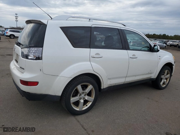 2008 Mitsubishi Outlander XLS with VIN JA4MT41X18Z013563, listed as a Copart auction lot 83384514 with 148,032 mi miles and Salvage Title. Bid and sale history available at carsss.com. Image 3.