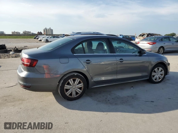 2017 Volkswagen Jetta S z VIN 3VW2B7AJ3HM401793, wystawiony jako Copart lot #65069265 z przebiegiem 85 610 mil mil oraz Szkoda całkowita • Salvage title. Historia ofert i sprzedaży dostępna na DreamBid. Obrazek 3.