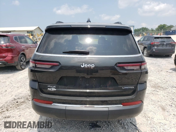 2023 Jeep Grand Cherokee Limited with VIN 1C4RJKBG5P8895698, listed as a Copart auction lot 59191475 with 22,763 mi miles and Salvage title. Bid and sale history available at DreamBid. Image 6.