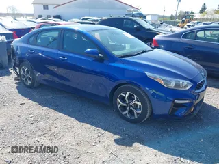 2020 Kia Forte LXS with VIN 3KPF24AD6LE184269, listed as a IAAI auction lot 42062369 with 57,525 mi miles and . Bid and sale history available at carsss.com. Image 1.