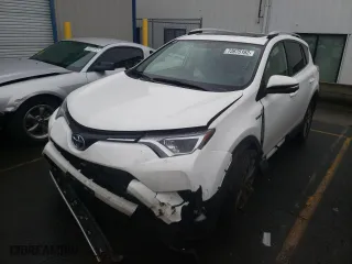 2016 Toyota RAV4 Hybrid XLE with VIN JTMRJREV7GD051091, listed as a Copart auction lot 73675162 with 168,832 mi miles. Bid and sale history available at carsss.com. Image 1.