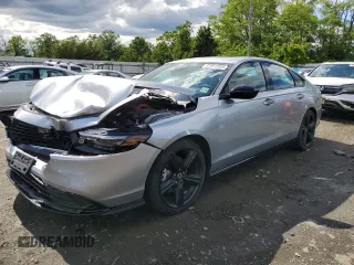 2024 Honda Accord Sport-L with VIN 1HGCY2F74RA016622, listed as a Copart auction lot 57853305 with 25,171 mi miles and Salvage title. Bid and sale history available at DreamBid. Image 1.