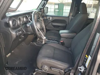 2022 Jeep Wrangler Unlimited Sport S with VIN 1C4HJXDN8NW160288, listed as a Copart auction lot 41671555 with 67,045 mi miles and Salvage title. Bid and sale history available at DreamBid. Image 7.