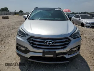 2017 Hyundai Santa Fe 2.4L with VIN 5XYZUDLB9HG491173, listed as a Copart auction lot 61109325 with 104,303 mi miles and Salvage title. Bid and sale history available at DreamBid. Image 5.