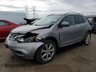 2012 Nissan Murano SL with VIN JN8AZ1MW6CW229187, listed as a Copart auction lot 46861625 with 122,904 mi miles and Salvage Title. Bid and sale history available at carsss.com. Image 1.